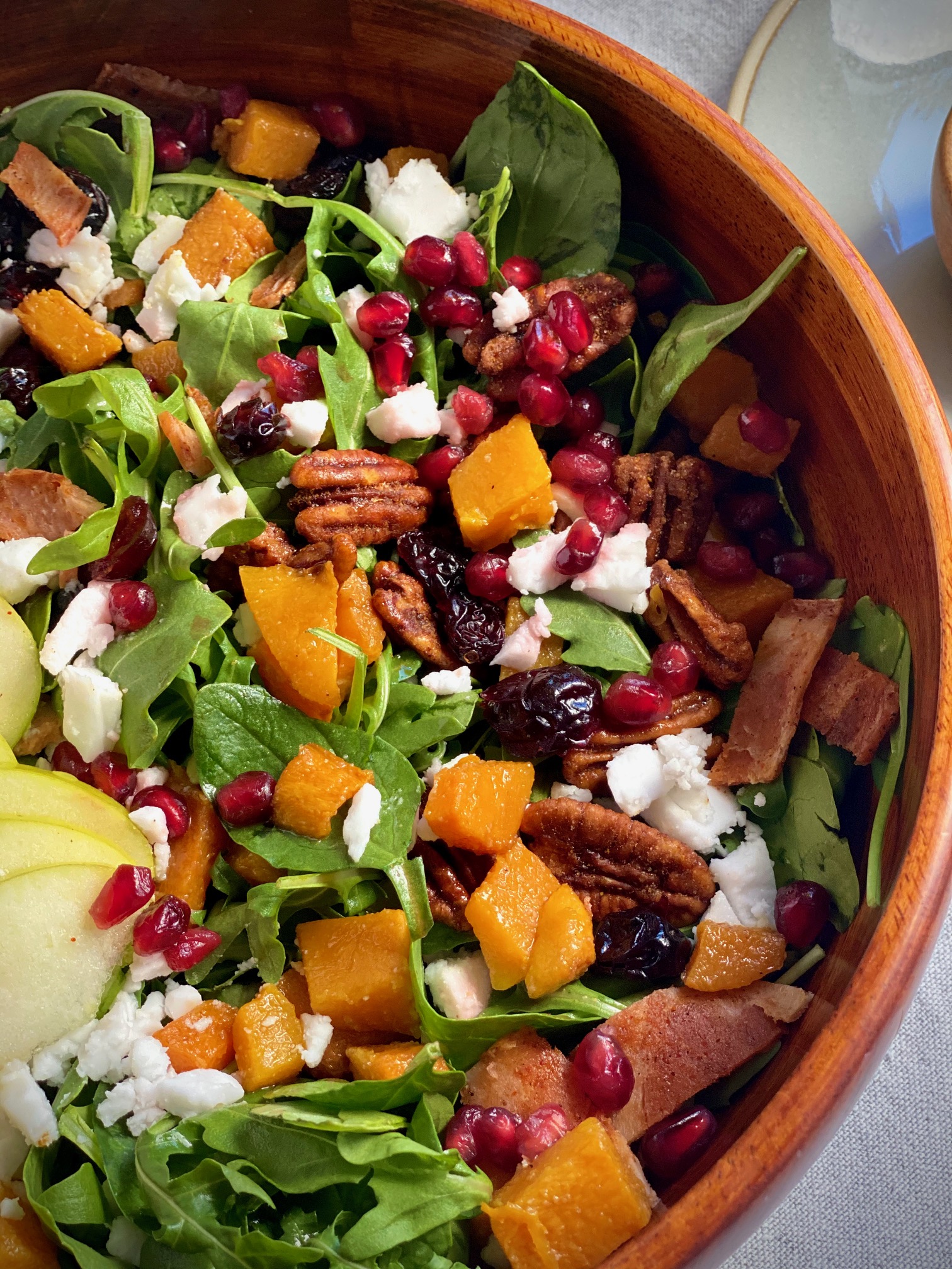 Close up of salad in bowl