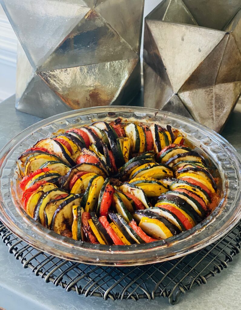 Baked ratatouille 