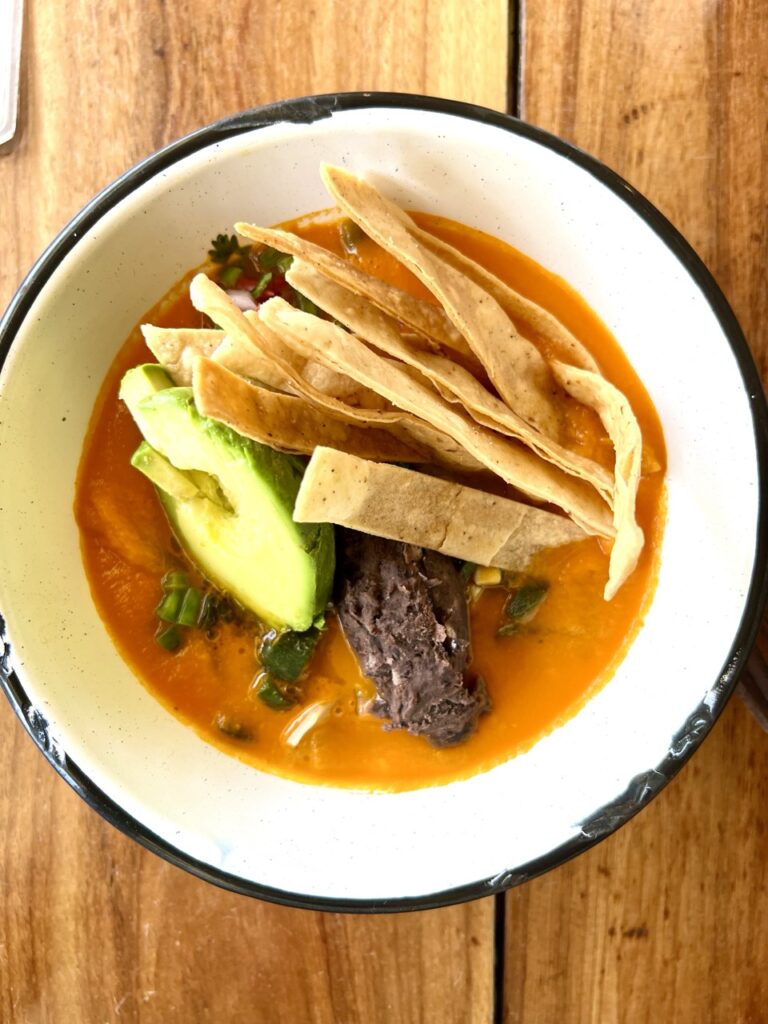 bowl of chilaquiles